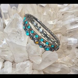 2 Sparkling Rhinestone Stretch bracelets